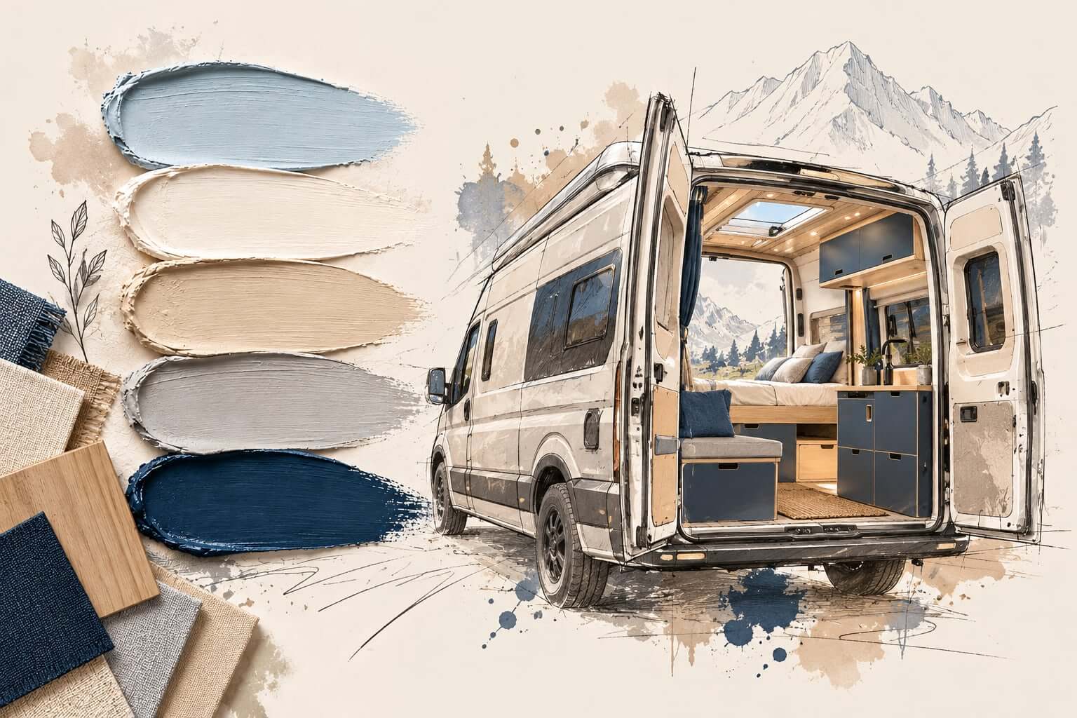 Individueller Camper-Ausbau im Atelier von van for fun in Mittenwald